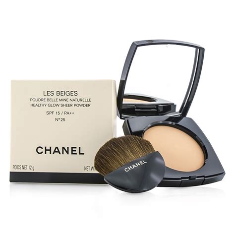 chanel healthy glow sheer powder no 25|chanel les beiges sunkissed.